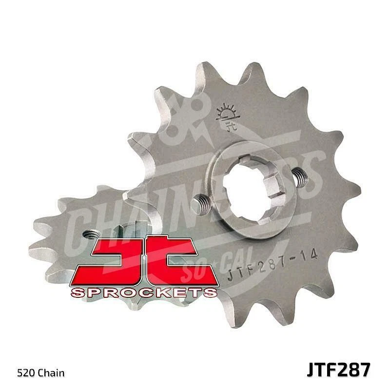 Kit de rodas dentadas e corrente de transmissão 520 JT para Honda CRF 230L 2008-2009 - Imagem 2 de 4