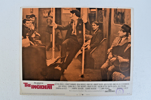 1967 Die Incident Film Original Lobby Karten 27.9cm X 35.6cm Set Mit 8 Donna - Zdjęcie 8 z 12