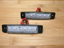 2 Large Bbt 12 Volt Waterproof White Led Courtesy Lights 2 Large Bbt 12 Volt Waterproof White Led Courtesy Lights