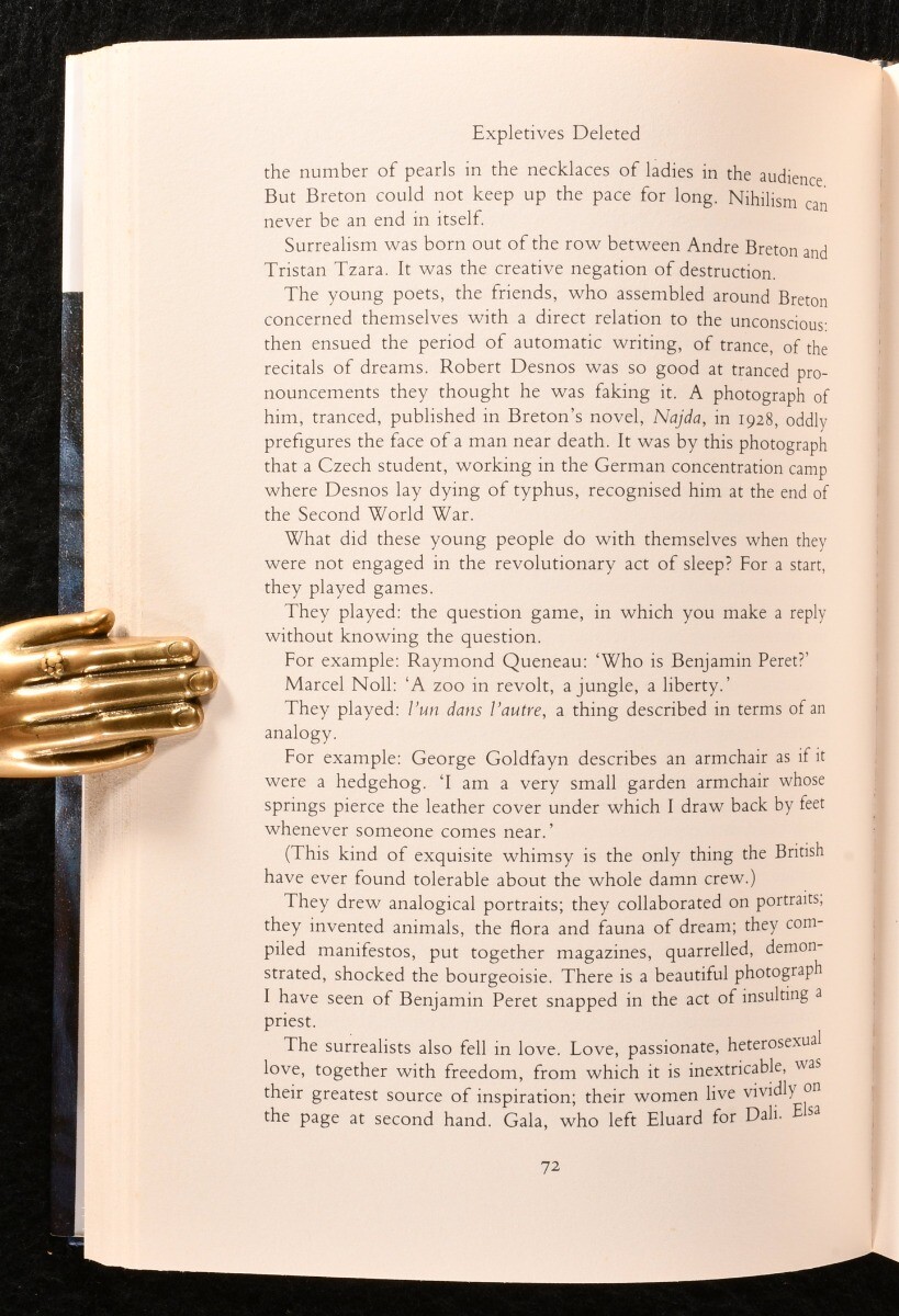 Angela carter writing style image