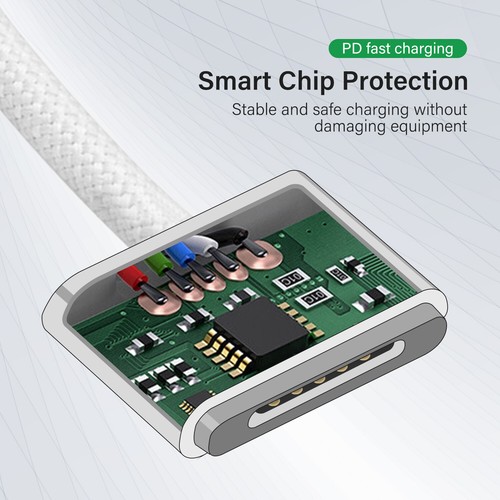 For MacBook Air/Pro USB-C Type C to Magsafe 3/2/1 (L/T-Tip)Magnetic Power Cable - Picture 10 of 21