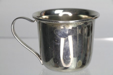 Vintage Silverplated Small Child's Kid's Baby Cup - As-Is