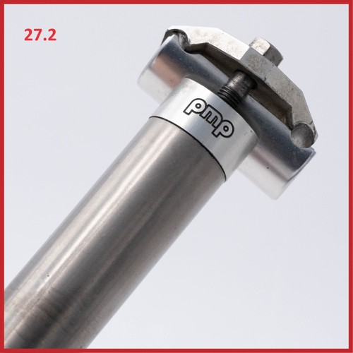 PMP TITANIUM SEATPOST 27.2 mm 2 BOLTS 225 mm VINTAGE OLD ROAD PANTANI BIANCHI