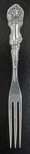 Frank W. Smith Sterling Lion Pattern Strawberry Forks