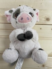 Disney Store Moana Pua Plush Pig Stuffed Animal Toy White Spots - EUC