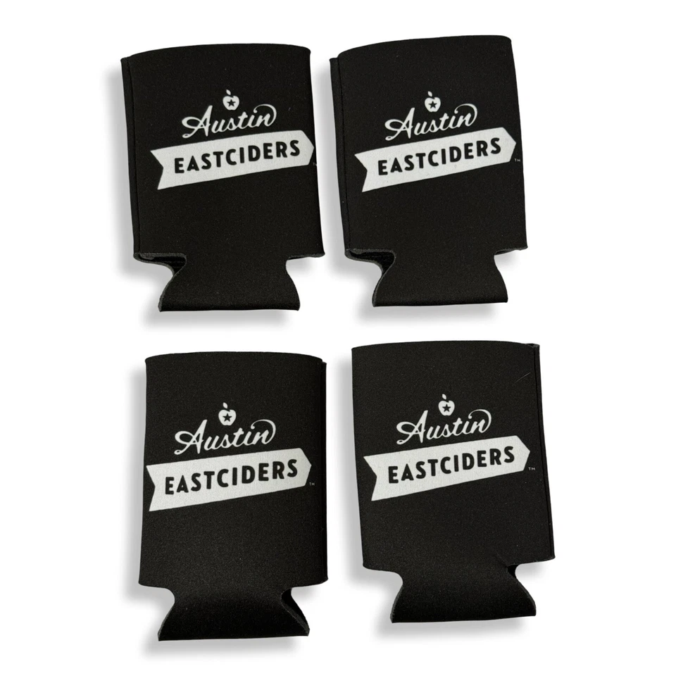 Austin FC Can Cooler Koozies Juego de 4 Nuevos Austin Eastciders Kaddy Foto 2 de 4