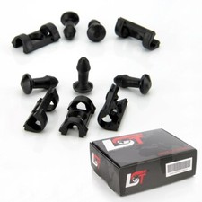 10 teiliges Set Zierleisten Befestigung Clips Klammer für MERCEDES S-KLASSE 126