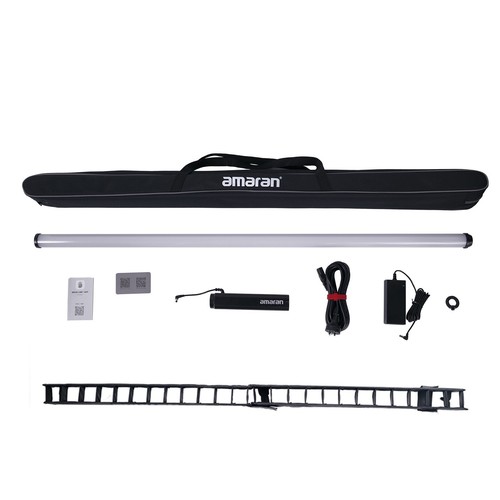 Amaran T4C 40W 2500K-7500K Adjustable Handheld RGB Tube Light (120cm) with Grid - Picture 4 of 11