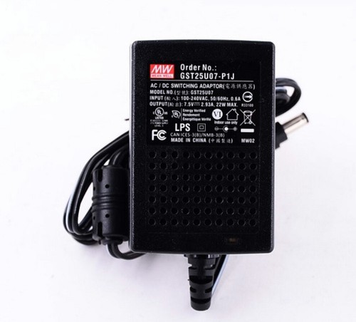 MEANWELL Power Adapter GST25U07-P1J 25W 7.5V 2.9A - Picture 2 of 2