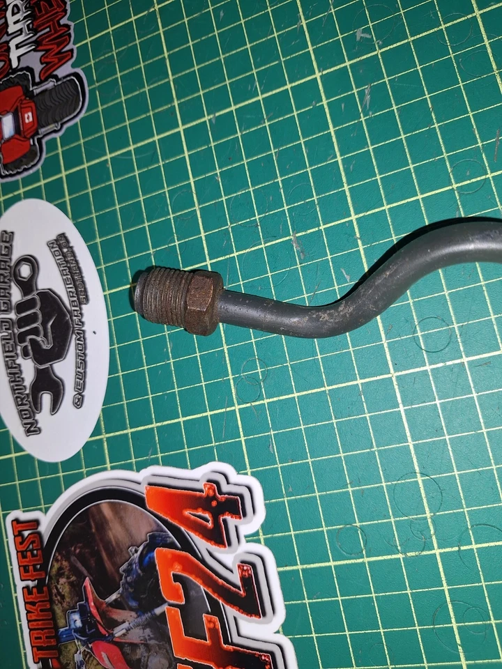 Tubo de aceite Honda XR500R XL600R XR600R 15710-MG3-000 usado para 1983-87 500-600cc Foto 4 de 4