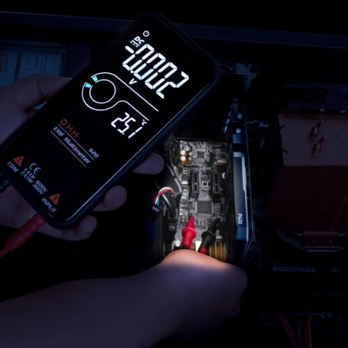Multimetro digitale DHH S20 intelligente con rilevatore EMF ricaricabile con tor - Photo 8/8