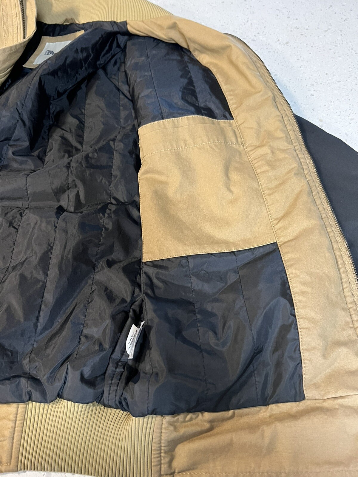 Wrangler Solid Men’s Jacket Brown Size Medium - image 6