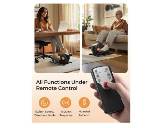 YOSUDA Under Desk Elliptical Electric,Ellipse Leg Exerciser for Seniors - Picture 3 of 9