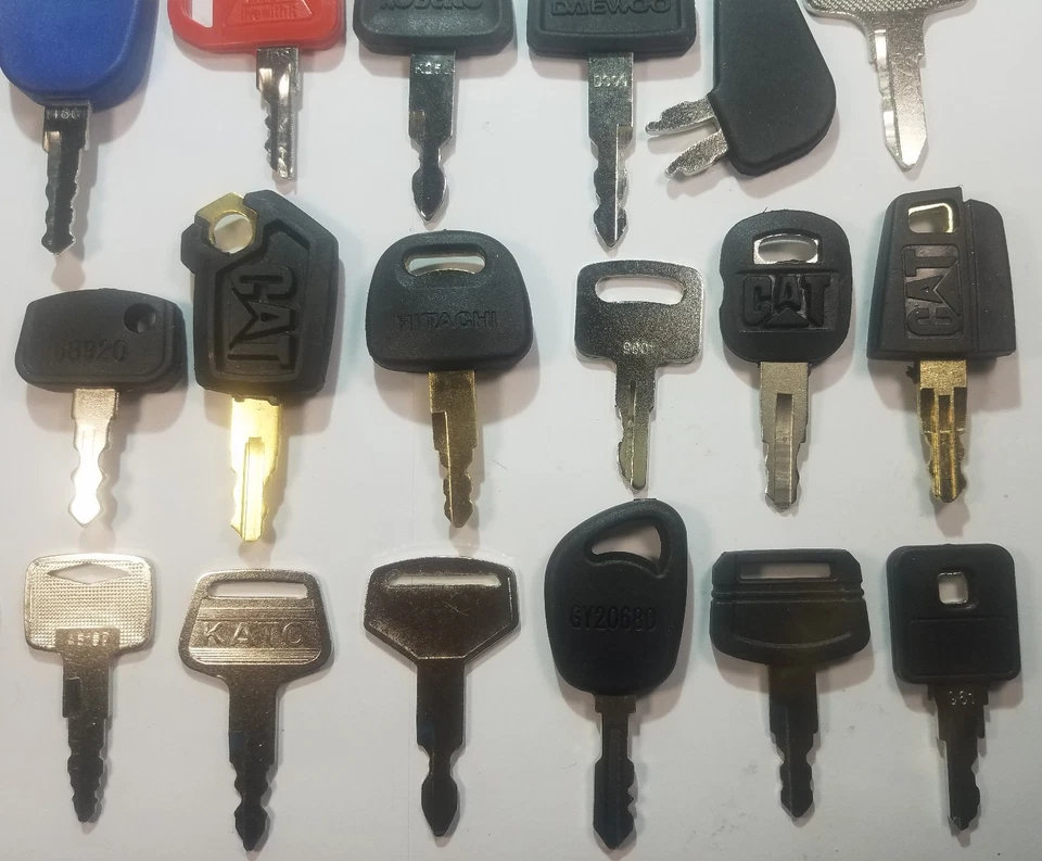21 Keys Cat,Volvo, Hitachi, John Deere,JCB, Komatsu,Kobelco,Kato,Forklift,JD - Image 4 of 4