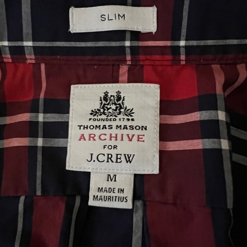 PRE-OWNED - J.Crew Long Sleeve Plaid Shirt - Picture 4 of 5