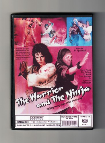 WARRIOR AND THE NINJA (1985) H. Tjut Djalil / Barry Prima w/English subs - Picture 2 of 2