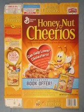 2004 MT GENERAL MILLS Cereal Box HONEY NUT CHEERIOS Book Offer Y155C14j 