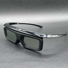 Sharp AN-3DG40 3D Glasses Black NWOT