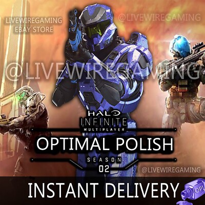 Halo Infinite OPI Armor Coating OPTIMAL POLISH Purple Reward - Rare