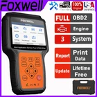 FOXWELL NT650 Elite OBD2 Scanner IMMO DPF ABS SRS TPMS Oil Reset Diagnostic Tool