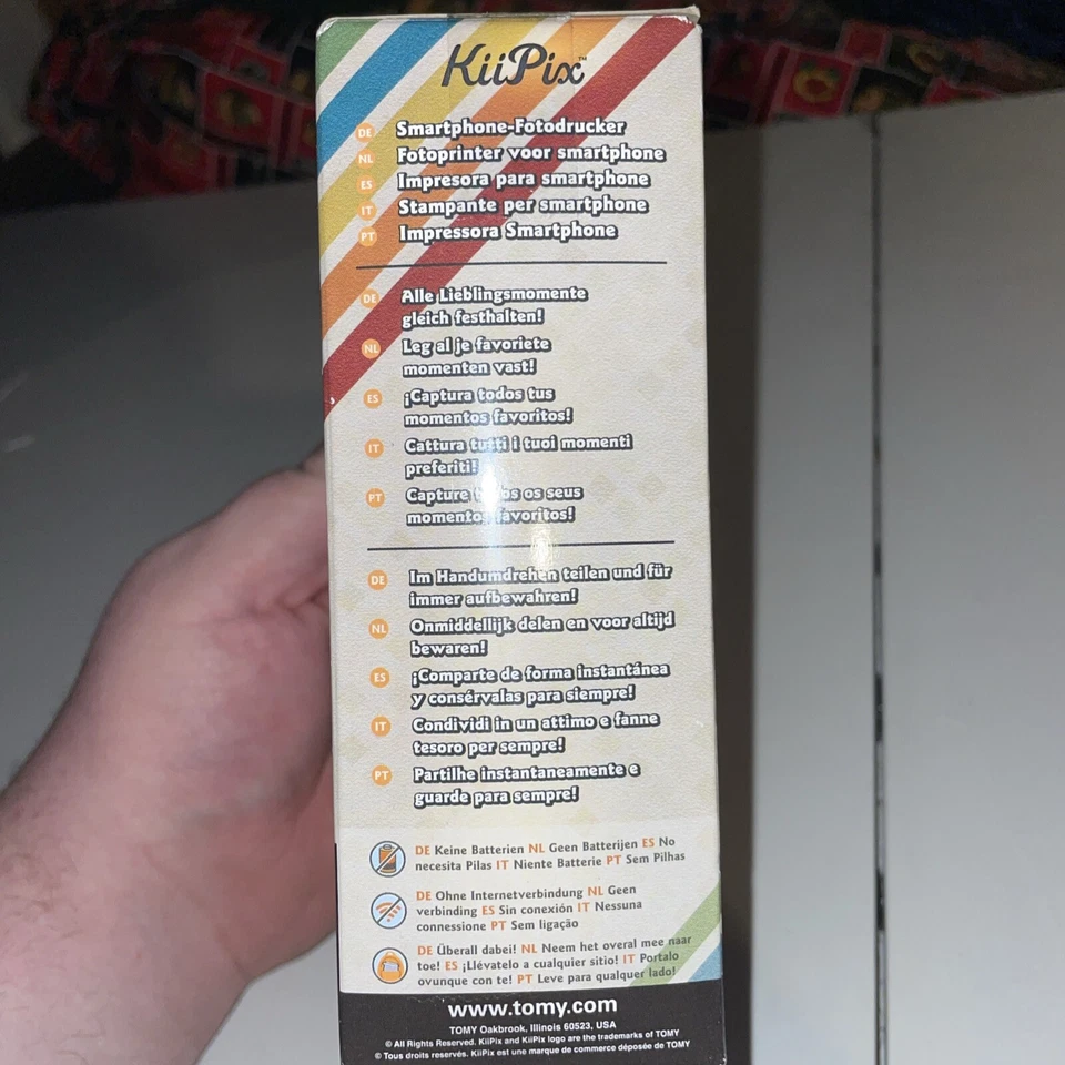 KiiPix Portable Smartphone Picture Printer No Batteries Required - Image 2 of 4