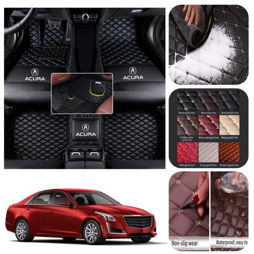 For Acura Luxury All Models Car Floor Mats Custom Waterproof Non-slip Liner Pads - Imagen 20 de 37