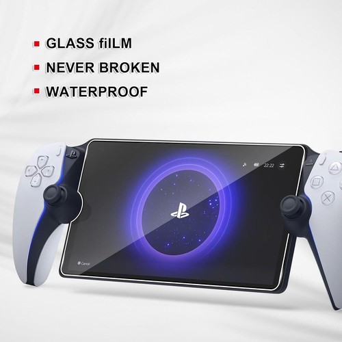 Tempered Glass Screen Protector Cover for PS5 Playstation Portal Remote Player - Picture 2 of 28