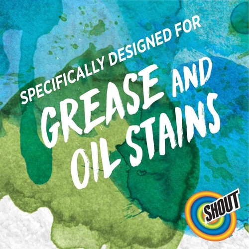 Shout Advanced Grease Busting Foam, Laundry Stain Remover for Oil and 18oz Can - Picture 3 of 7
