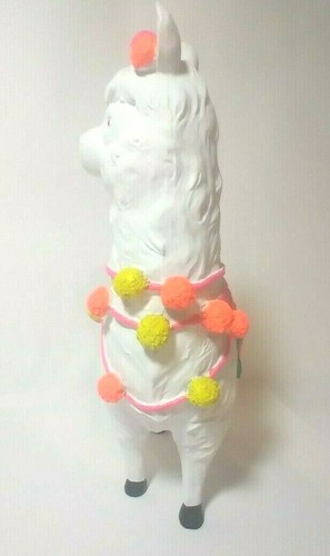 Figura Llama Blanca y Pasteles 10 pulgadas Estatua Estatuilla Decoración del Hogar - Imagen 8 de 12