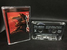 Mulan Original Soundtrack Cassette Tape Sony Music / Walt Disney 1998 