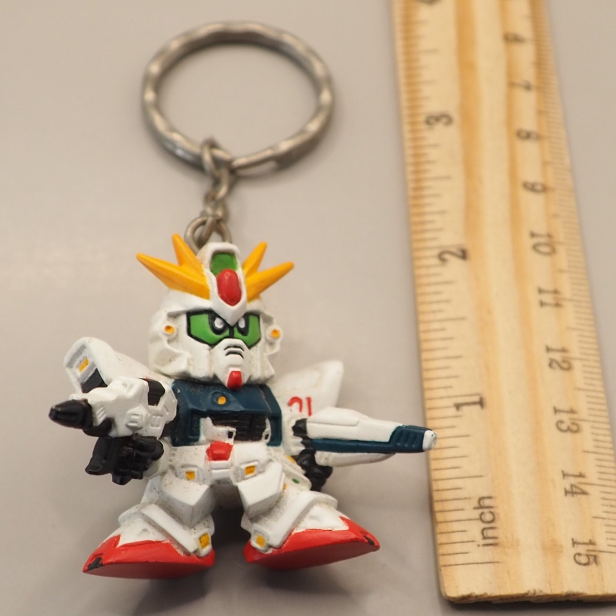 Gundam F91 Super Robot Wars Mini Figure Keychain BANPRESTO Japan