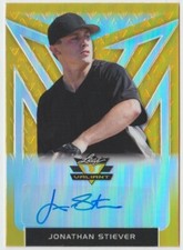 2020 Leaf Valiant Portrait Yellow Auto #PAJS2 Jonathan Stiever /10