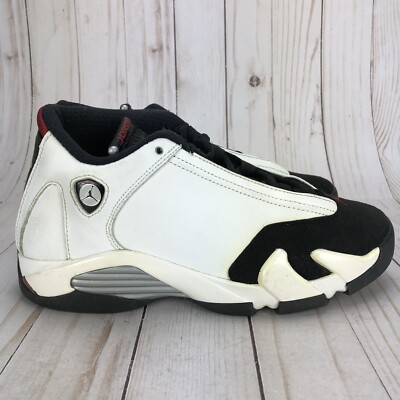 Nike Air Jordan 14 Retro Shoes Sneakers GS White Black  display picture 2