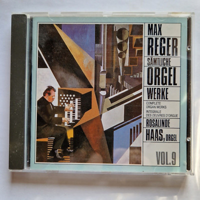 Max Reger Rosalinde Haas  Sämtliche Orgelwerke Vol. 9  MDG   R 3358 CD