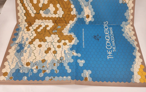 The Conquerors: The Macedonians and The Romans from SPI punched 1977 - Picture 16 of 19