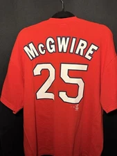 Sports Attack Vintage Sports 2000 Mark McGwire #25 XL