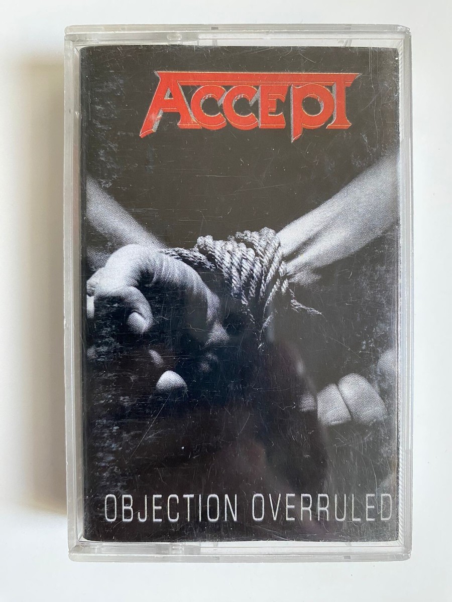 ACCEPT - OBJECTION OVERRULED - 1993 MEXICAN TAPE ALBUM, HEAVY