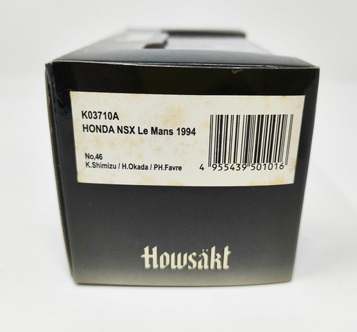 KYOSHO 1/43 Honda NSX Le Mans 1994 #46 K.Shimizu H.Okada K03710A - Picture 2 of 6