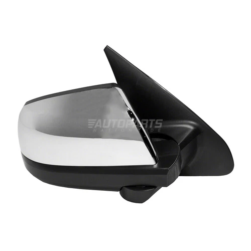 New Right Power Door Mirror Chrome Heated Fits 2007-2014 Toyota Sequoia Tundra