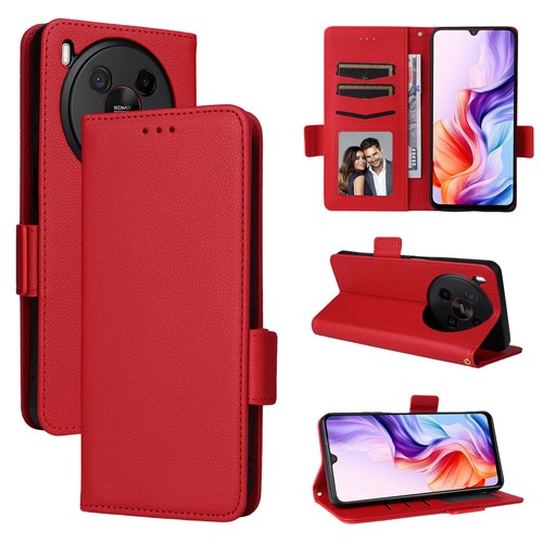 For ZTE Blade V70 Max, Luxury Wallet Flip Leather Stand Card Slots Case Cover - 第 12/27 張圖片