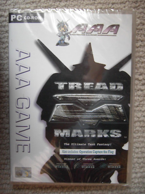TREAD MARKS, The Ultimate Tank Fantasy + Operation Capture the Flag. pc cd-rom