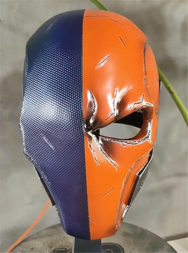 Customed Deathstroke Cosplay Helmet Full Mask FRP Terminator Slade Joseph Wilson