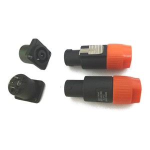 10PCS-Speakon-4-Pin-Male-Plug-10PCS-female-Compatible-Audio-Cable-Connec-V4Q2