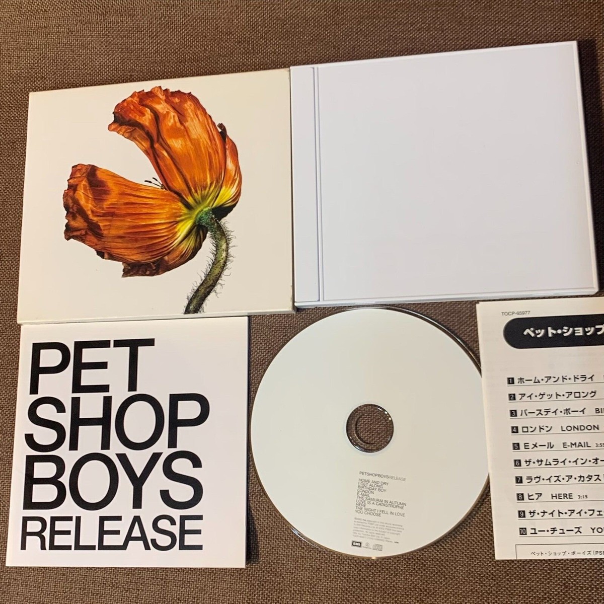 PET SHOP BOYS 4CDセット PET SHOP BOYS Release JAPAN CD TOCP-65977 w/ Embossed slipcase +