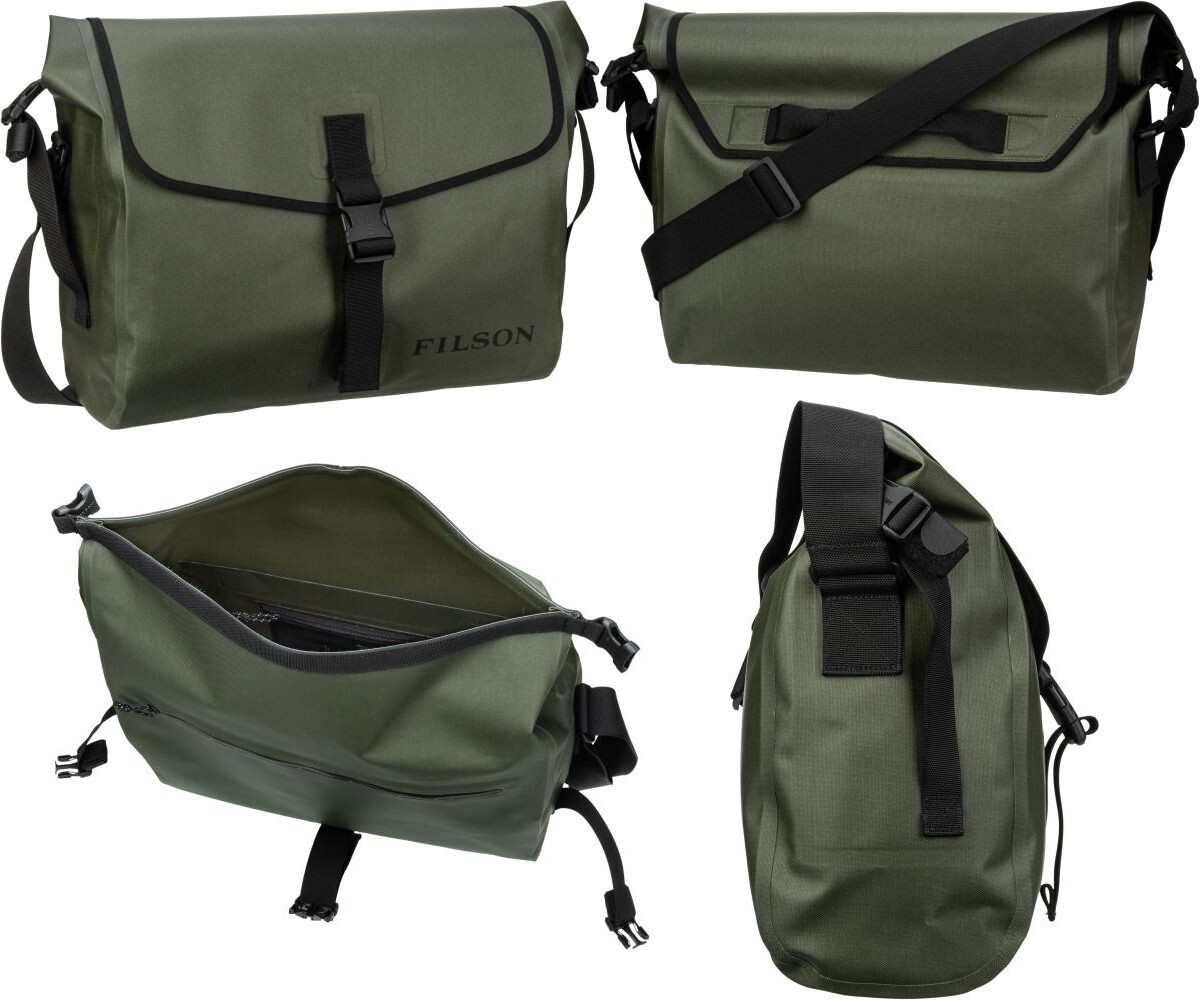 FILSON Dry Messenger Bag, Waterproof | eBay