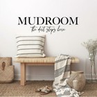 Farmhouse Wall Decal Mudroom The Dirt Stops Here Peel & Stick Mud Room RoomMates