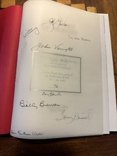 Archie Manning, Vaught, John Grisham Signed Ole Miss 100 Years Book # 076  / 500