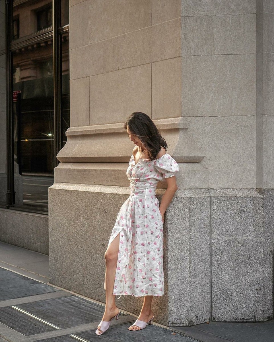 long dress for wedding guest Green Chain See-through Elegant Wedding Guest Dress RX70326