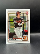 ADLEY RUTSCHMAN 2020 BOWMAN BASEBALL BASE PAPER ORIOLES
