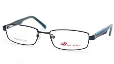 New New Balance NBK 147-3 Blue Eyeglasses Frame 48-16-130mm B25mm